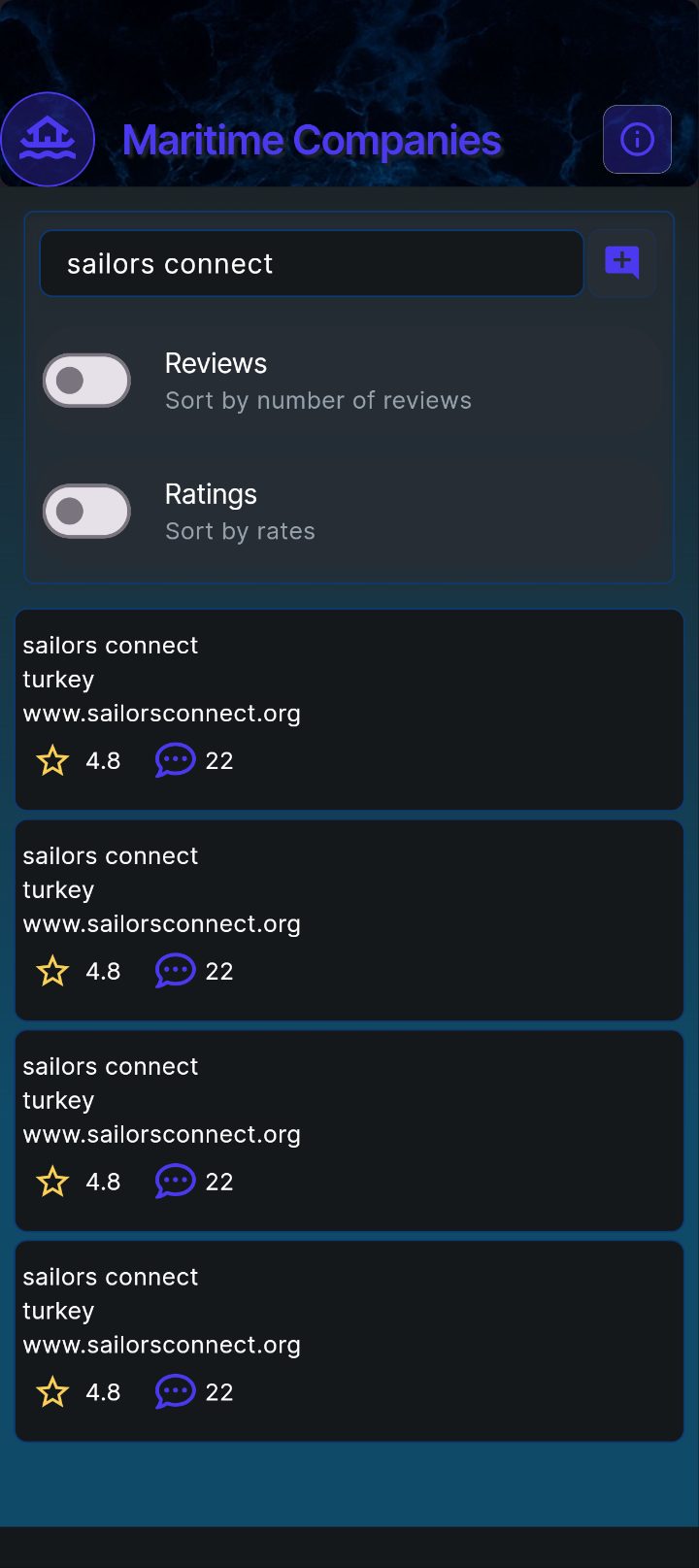 Maritime companies list